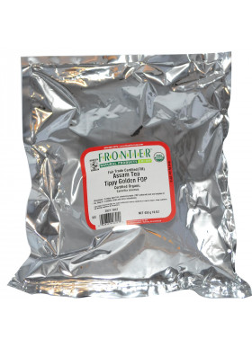 Frontier Natural Products, Organic, Fair Trade Assam Tea Tippy Golden FOP, 16 oz (453 g)
