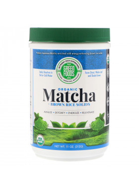 Green Foods, Ceremonial Grade Matcha Green Tea Energy Blend, 11 oz (312 g)