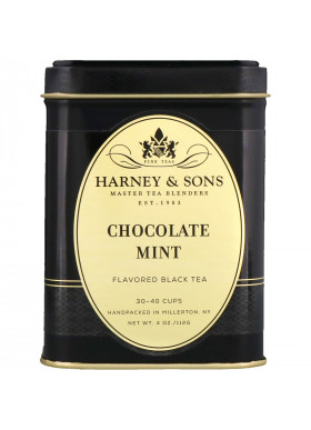 Harney & Sons, Black Tea, Chocolate Mint, 4 oz