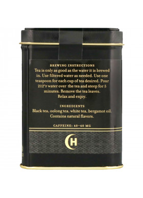 Harney & Sons, Black Tea, Earl Grey Supreme with Silver Tips, 4 oz