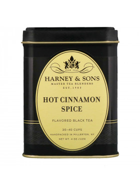 Harney & Sons, Black Tea, Hot Cinnamon Spice, 4 oz