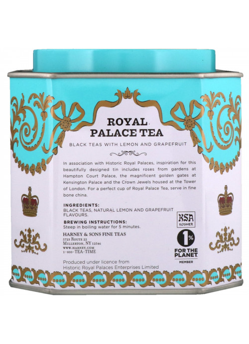 Harney & Sons, Black Teas with Lemon and Grapefruit, 30 Sachets, 2.67 oz (75 g)