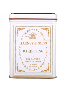 Harney & Sons, Fine Teas, Darjeeling, 20 Tea Sachets, 1.4 oz (40 g)