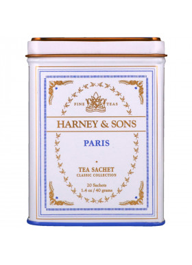 Harney & Sons, Fine Teas, Paris Tea, 20 Tea Sachets, 1.4 oz (40 g)