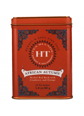 Harney & Sons, HT Tea Blend, African Autumn, 20 Tea Sachets, 1.4 oz (40 g)