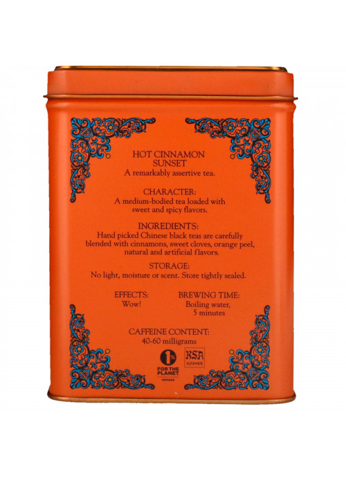Harney & Sons, HT Tea Blend, Hot Cinnamon Sunset, 20 Tea Sachets, 1.4 oz (40 g)