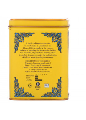 Harney & Sons, HT Tea Blend, Yellow & Blue, Chamomile and Lavender, Caffeine Free, 20 Sachets, 1.4 oz (40 g)