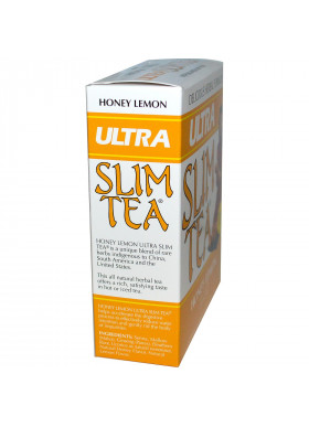 Hobe Labs, Ultra Slim Tea, Honey Lemon, Caffeine Free, 24 Herbal Tea Bags, 1.69 oz (48 g)