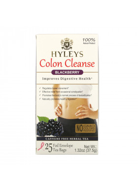 Hyleys Tea, Colon Cleanse, Blackberry , 25 Tea Bags, 1.32 oz (37.5 g)