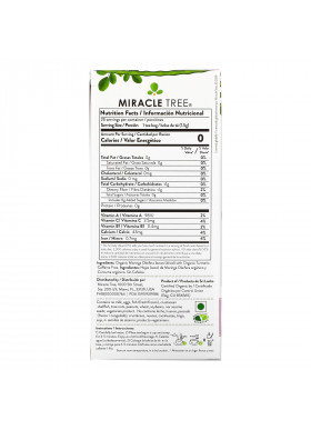 Miracle Tree, Moringa Organic Superfood Tea, Turmeric, Caffeine Free, 25 Tea Bags, 1.32 oz (37.5 g)