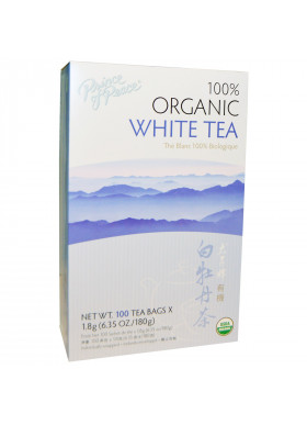 Prince of Peace, 100% Organic White Tea, 100 Sachets, 1.8 g Each