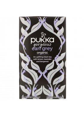 Pukka Herbs, Organic Gorgeous Earl Grey, 20 Black Tea Sachets, 1.41 oz (40 g)