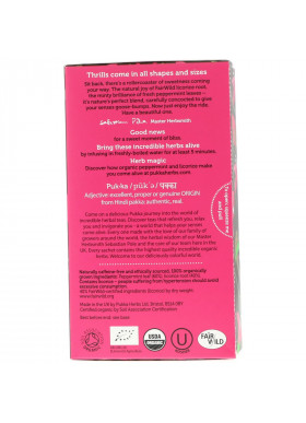 Pukka Herbs, Peppermint & Licorice Herbal Tea, Caffeine Free, 20 Tea Sachets, 1.05 oz (30 g)