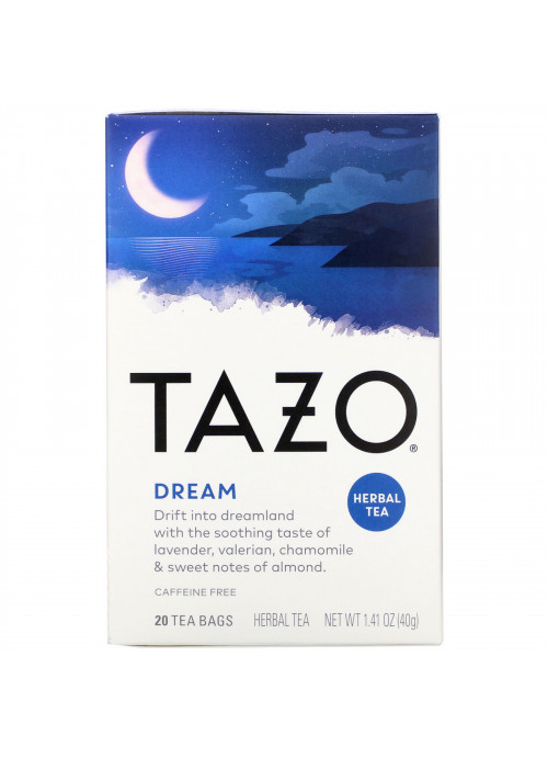 Tazo Teas, Dream, Herbal Tea, 20 Tea Bags, 1.41 oz (40 g)