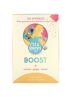 Tea Drops, Tea Sprinkles, Boost, 12 Tea Packets, 1.05 oz (30 g)