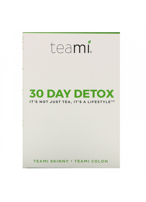 Teami, 30 Day Detox, Skinny Tea Blend + Colon Tea Blend, 1 Kit