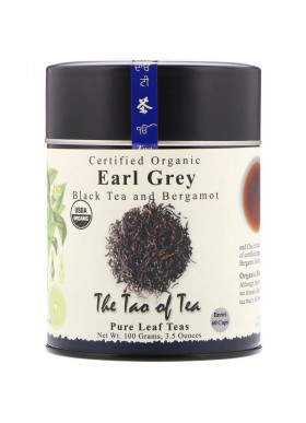 The Tao of Tea, Certified Organic Black Tea and Bergamot, Earl Grey, 3.5 oz (100 g)
