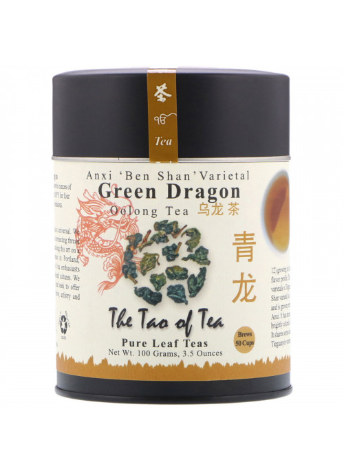 The Tao of Tea, Oolong Tea, Green Dragon, 3.5 oz (100 g)