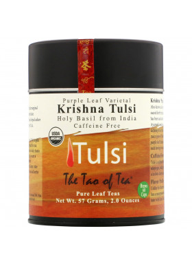 The Tao of Tea, Purple Leaf Varietal, Krishna Tulsi Tea, Caffeine Free, 2.0 oz (57 g)