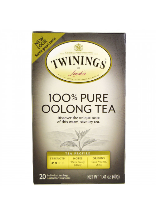 Twinings, 100% Pure Oolong Tea, 20 Tea Bags, 1.41 oz (40 g)