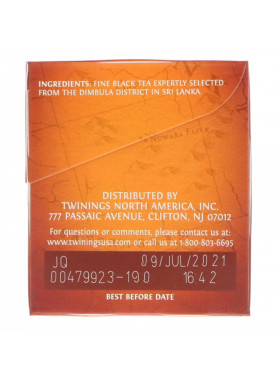 Twinings, Ceylon Orange Pekoe Tea, 20 Tea Bags, 1.41 oz (40 g)