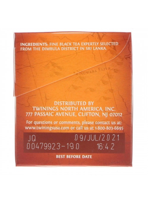 Twinings, Ceylon Orange Pekoe Tea, 20 Tea Bags, 1.41 oz (40 g)