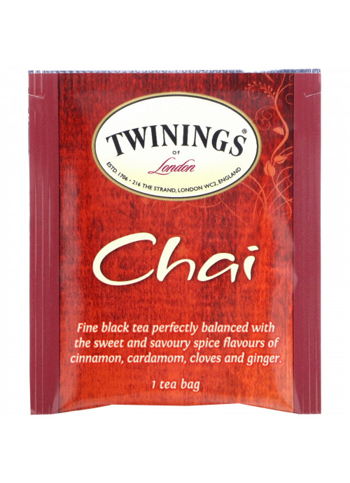 Twinings, Chai Tea, 25 Tea Bags, 1.76 oz (50 g)