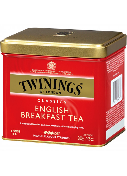 Twinings, Classics, English Breakfast Loose Tea, 7.05 oz (200 g)