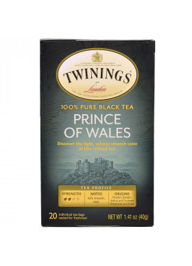 Twinings, Prince of Wales Tea, 20 Tea Bags, 1.41 oz (40 g)