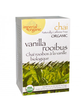 Uncle Lee's Tea, Imperial Organic Vanilla Rooibos Chai, Caffeine Free, 18 Tea Bags, 1.14 oz (32.4 g)