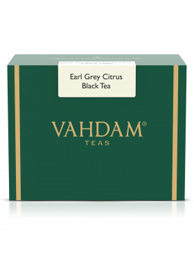 Vahdam Teas, Black Tea, Earl Grey Citrus, 16 oz (454 g)