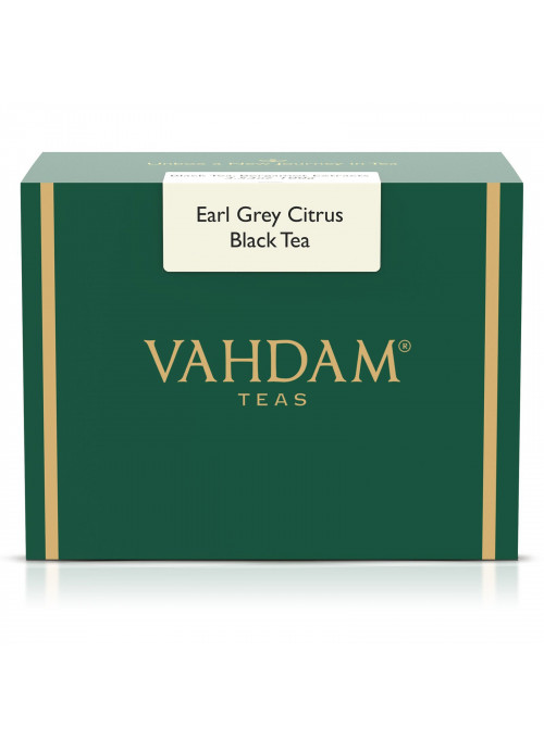 Vahdam Teas, Black Tea, Earl Grey Citrus, 16 oz (454 g)