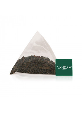 Vahdam Teas, Black Tea, Earl Grey with Citrusy Bergamot, 15 Tea Bags, 1.06 oz (30 g)