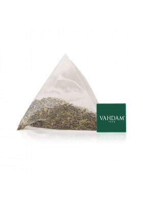 Vahdam Teas, Green Tea, Organic Himalayan, 15 Tea Bags, 1.06 oz (30 g)