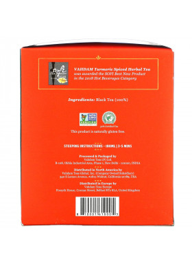 Vahdam Teas, Maharaja Breakfast Black Tea, 15 Tea Bags, 1.06 oz (30 g)