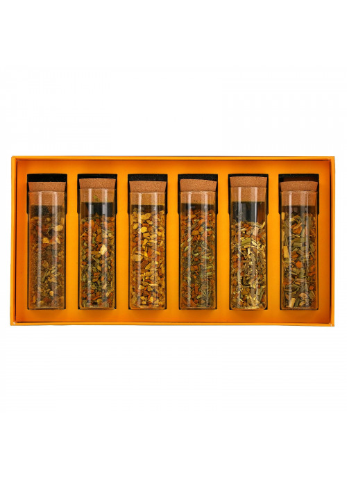 Vahdam Teas, Turmeric Tea Tales Set, 6 Pieces