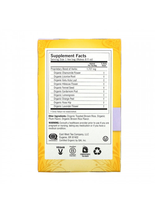 Yogi Tea, Calming, Caffeine Free, 16 Tea Bags, 1.02 oz (29 g)