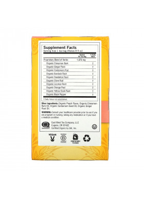 Yogi Tea, Peach DeTox, Caffeine Free, 16 Tea Bags, 1.12 oz (32 g)