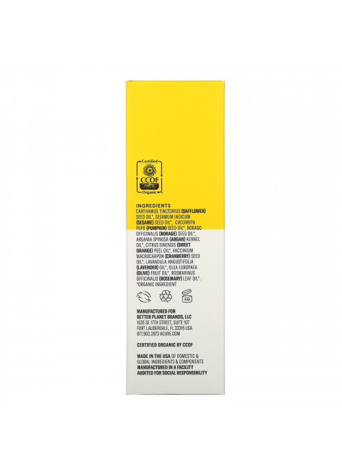 Acure, Brilliantly Brightening, Glowing Serum, 1 fl oz (30 ml)