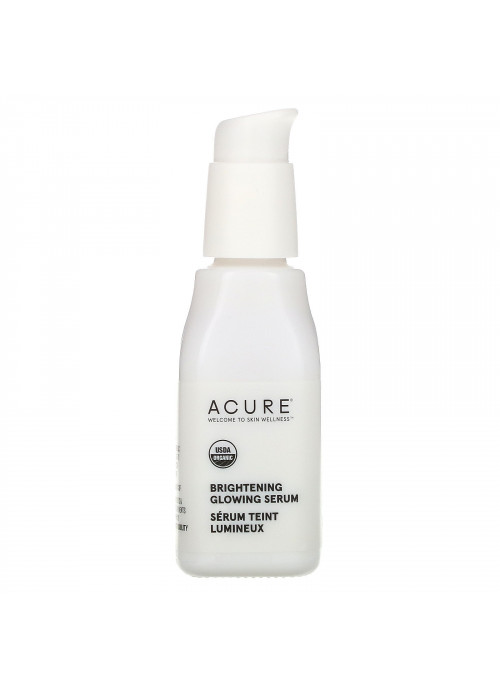 Acure, Brilliantly Brightening, Glowing Serum, 1 fl oz (30 ml)