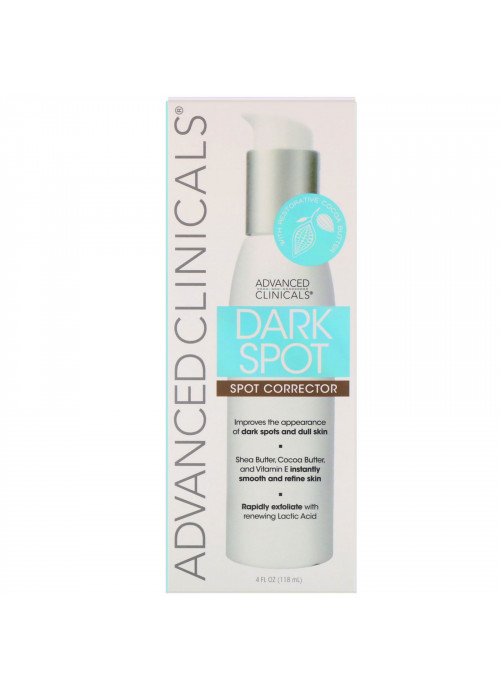 Advanced Clinicals, Dark Spot, Spot Corrector, 4 fl oz (118 ml)