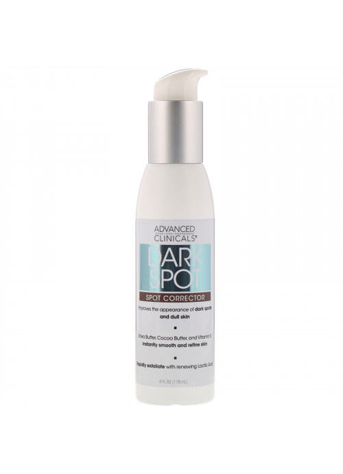 Advanced Clinicals, Dark Spot, Spot Corrector, 4 fl oz (118 ml)