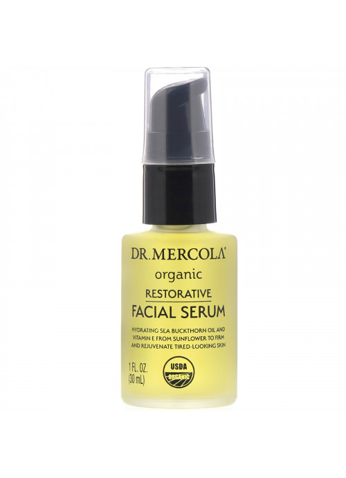 Dr. Mercola, Organic Restorative Facial Serum, 1 fl oz (30 ml)