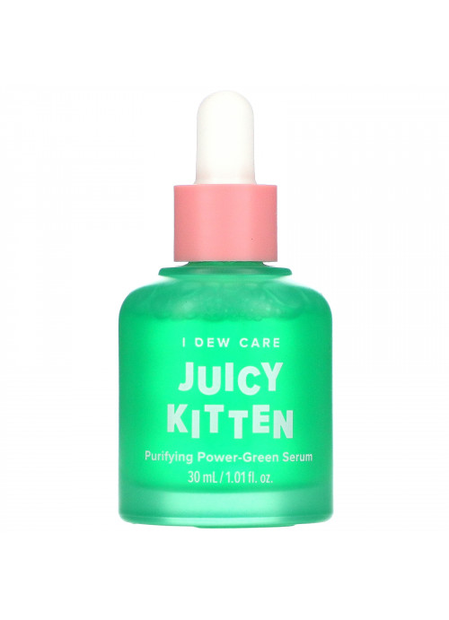 I Dew Care, Juicy Kitten, Purifying Power-Green Serum, 1.01 fl oz (30 ml)