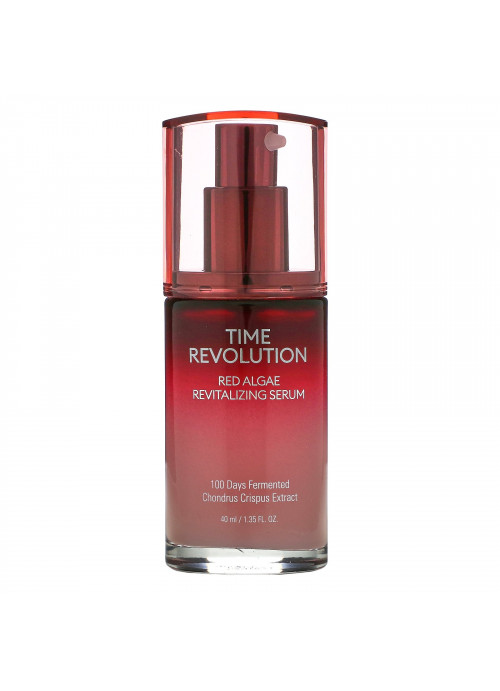 Missha, Time Revolution, Red Algae Revitalizing Serum, 1.35 fl oz (40 ml)