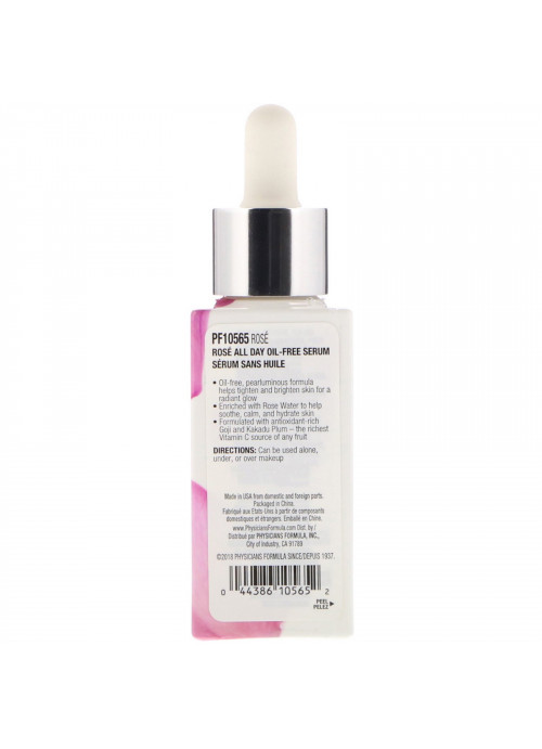 Physicians Formula, Rose All Day, Oil-Free Serum, 1.0 fl oz (30 ml)