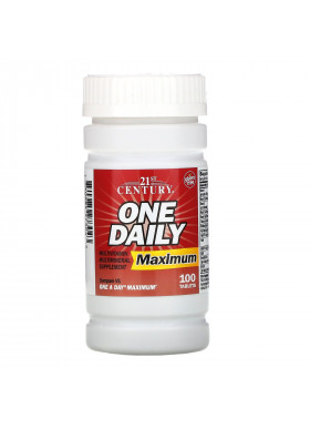 21st Century, One Daily, Maximum, 100 Tablets