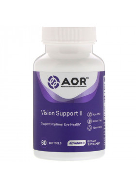 Advanced Orthomolecular Research AOR, Vision Support II, 60 Softgels