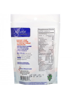 American Biotech Labs, Silver Biotics, Silver Lozenges, 60 PPM SilverSol, Orange Splash, 21 Lozenges