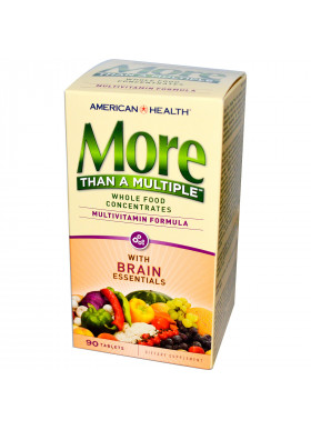 American Health, More Than a Multiple with Brain Essentials, 90 Tablets